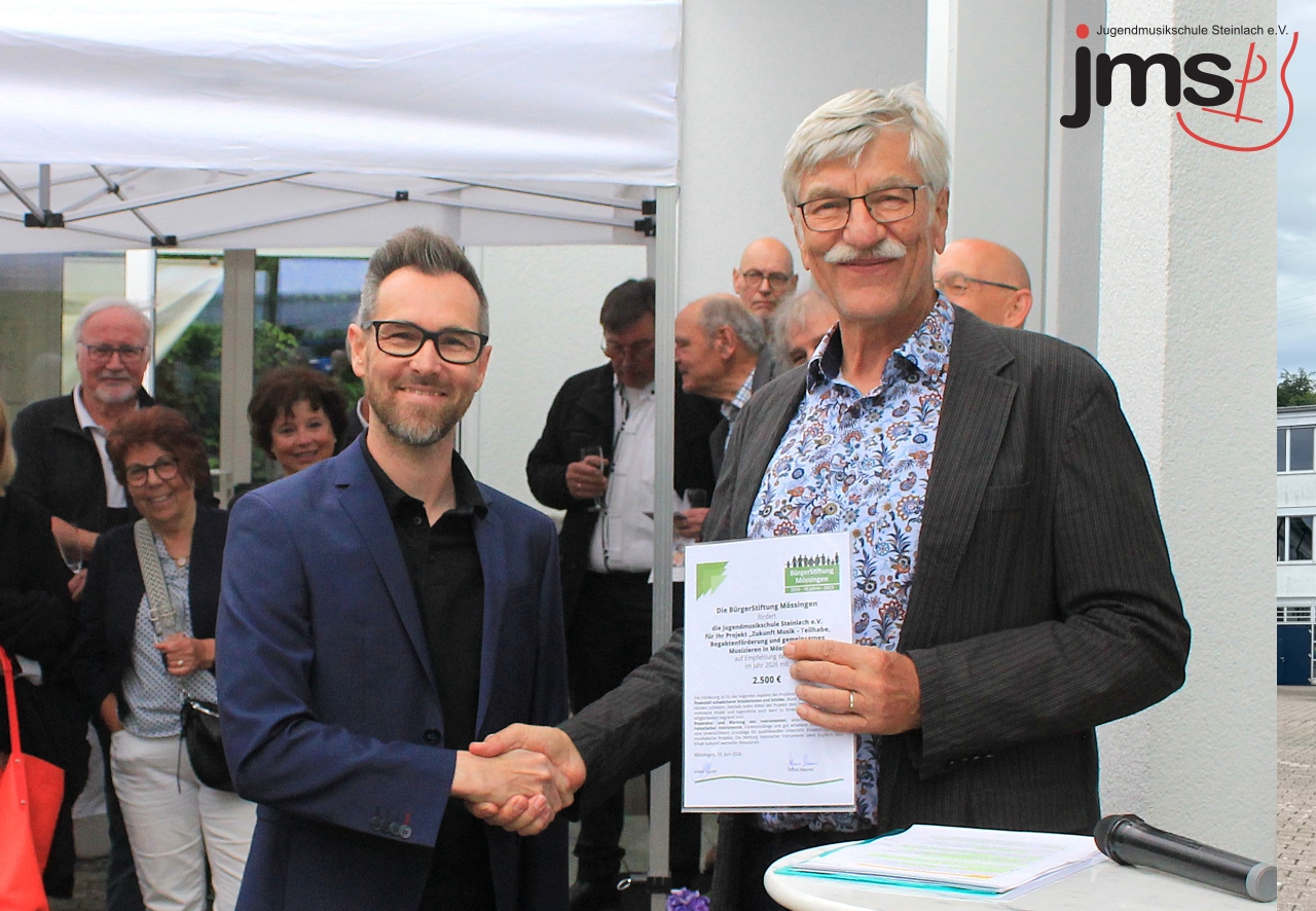 Förderung durch die Bürgerstiftung